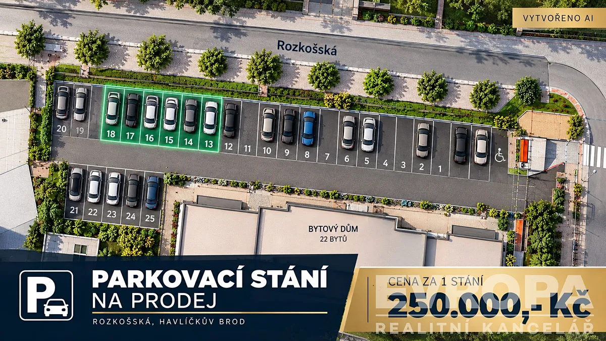 Prodej pozemku 13 m²